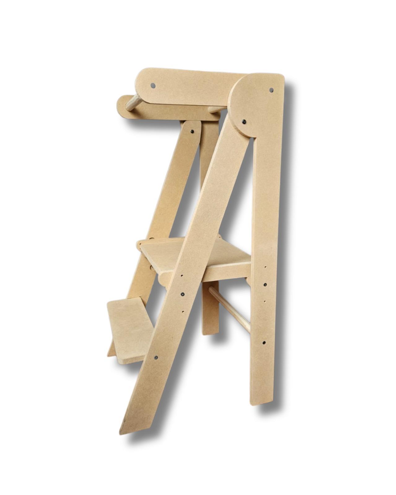 Torre de Aprendizaje Plegable Crudo - Imagen 6