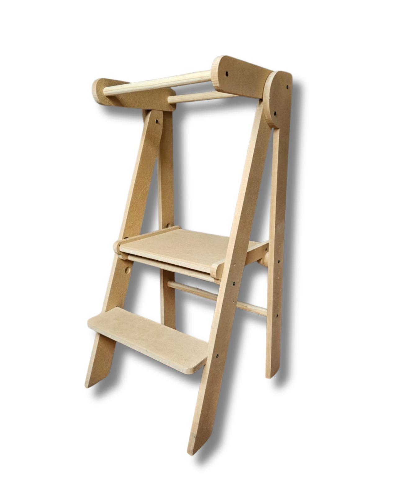 Torre de Aprendizaje Plegable Crudo - Imagen 8