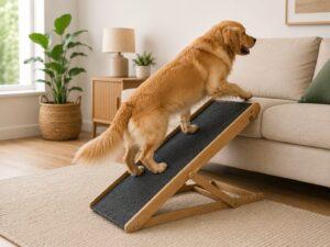 Rampa Para Mascotas Plegable Y Reforzada - Transportable